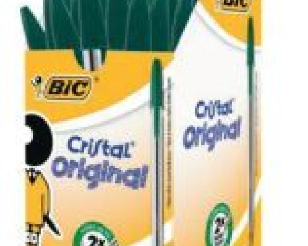 BIC Pens Green 1mm 50 pack