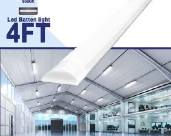Brightex Led Batten Tube Light 30w 3000 Lumens 4 Feet 1200x76x24mm