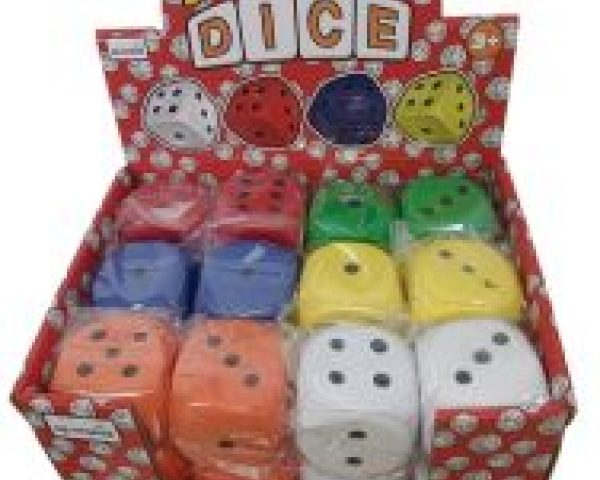 Russko Squishy Dice Assorted Colours