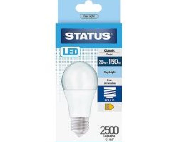 Status LED E27 GLS Bulb 150W Daylight